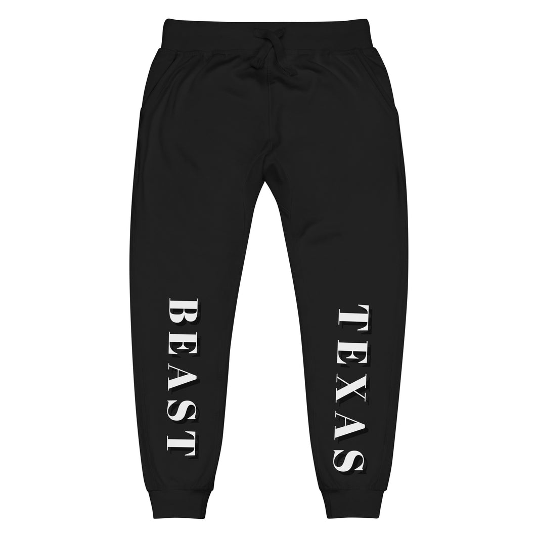 Beast Texas Unisex fleece sweatpants