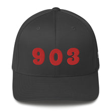 Load image into Gallery viewer, Cap 903 Red Thread FlexFit Structured Twill Cap
