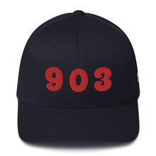 Load image into Gallery viewer, Cap 903 Red Thread FlexFit Structured Twill Cap
