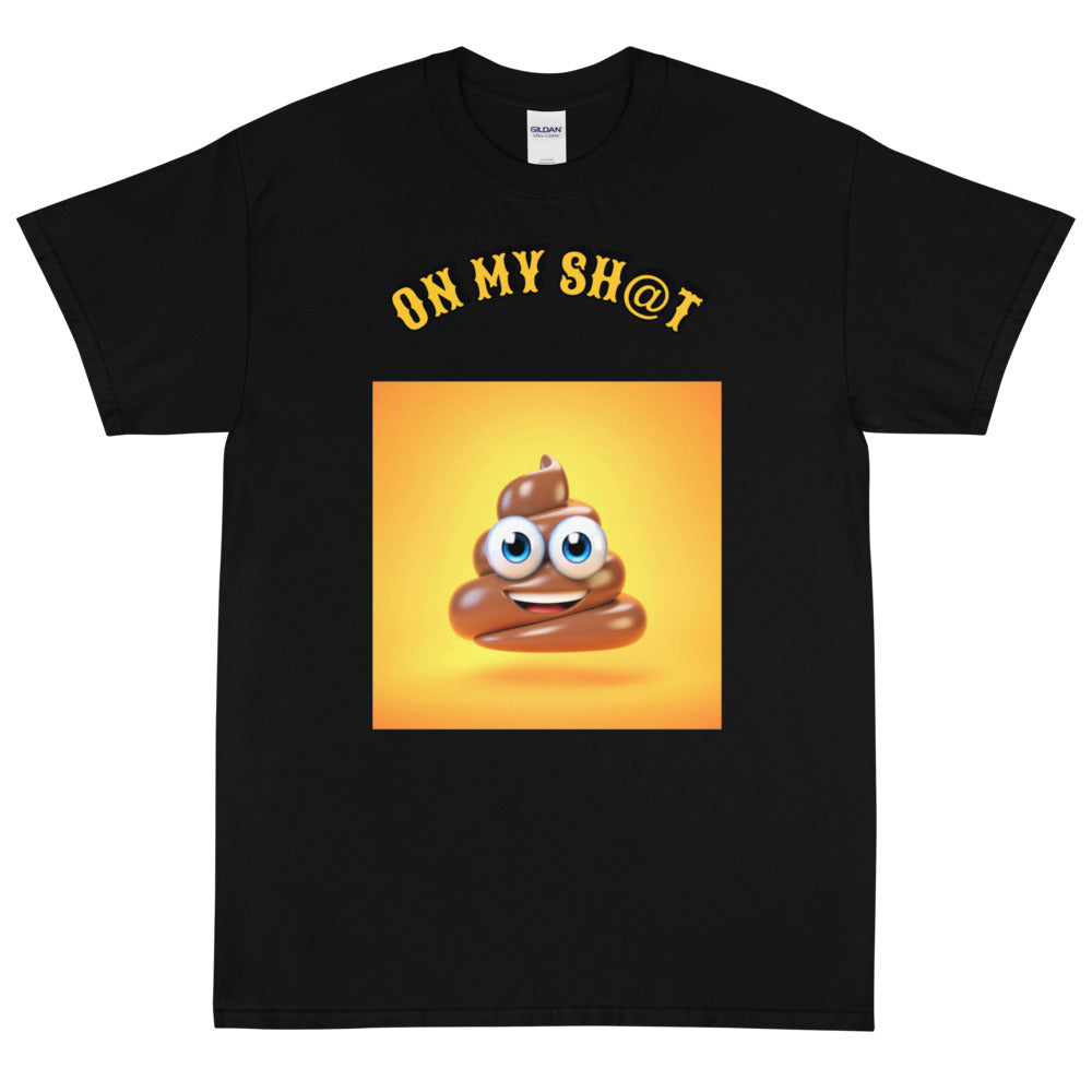 Emoji (Poop) Short Sleeve T-Shirt (Front)