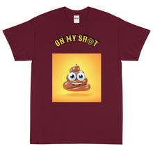 Load image into Gallery viewer, Emoji (Poop) Short Sleeve T-Shirt (Front)
