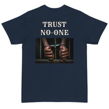 Load image into Gallery viewer, Trust No-One Short Sleeve T-Shirt (Back)
