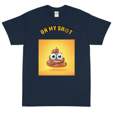 Load image into Gallery viewer, Emoji (Poop) Short Sleeve T-Shirt (Front)
