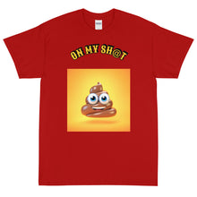 Load image into Gallery viewer, Emoji (Poop) Short Sleeve T-Shirt (Front)
