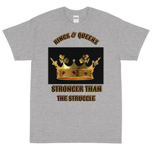 Load image into Gallery viewer, KINGZ/QUEENZ (Stronger Than Struggle) Front,Back Short Sleeve
