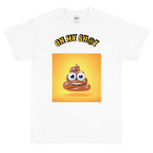 Load image into Gallery viewer, Emoji (Poop) Short Sleeve T-Shirt (Front)
