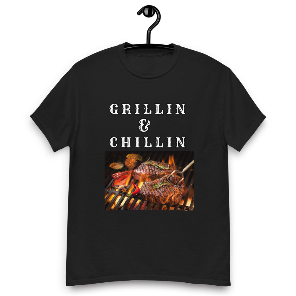 Grillin heavyweight tee