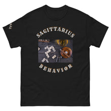 Load image into Gallery viewer, SAGITTARIUS BEHAVIOR (Front) Men&#39;s heavyweight tee

