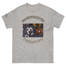 Load image into Gallery viewer, SAGITTARIUS BEHAVIOR (Front) Men&#39;s heavyweight tee
