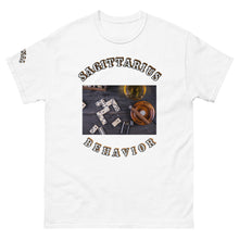 Load image into Gallery viewer, SAGITTARIUS BEHAVIOR (Front) Men&#39;s heavyweight tee
