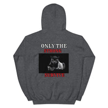 Load image into Gallery viewer, Hoodie /Only The Strong Survive (Panther,Back)
