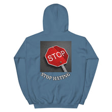 Load image into Gallery viewer, Hoodie /Stop Hating Unisex Hoodie (Back)
