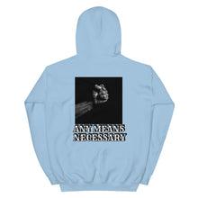 Load image into Gallery viewer, Hoodie /Any Means Unisex Hoodie (Back)
