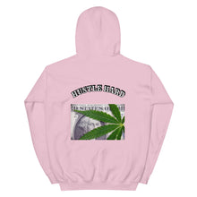 Load image into Gallery viewer, Hoodie/ Hustle Hard Unisex Hoodie (Back)
