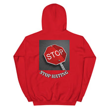 Load image into Gallery viewer, Hoodie /Stop Hating Unisex Hoodie (Back)
