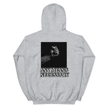 Load image into Gallery viewer, Hoodie /Any Means Unisex Hoodie (Back)
