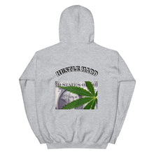 Load image into Gallery viewer, Hoodie/ Hustle Hard Unisex Hoodie (Back)
