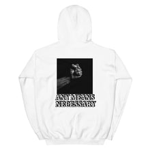 Load image into Gallery viewer, Hoodie /Any Means Unisex Hoodie (Back)
