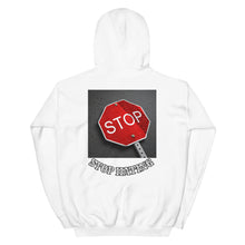 Load image into Gallery viewer, Hoodie /Stop Hating Unisex Hoodie (Back)

