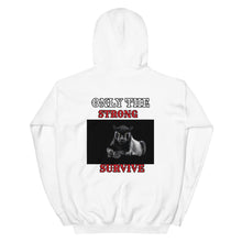 Load image into Gallery viewer, Hoodie /Only The Strong Survive (Panther,Back)
